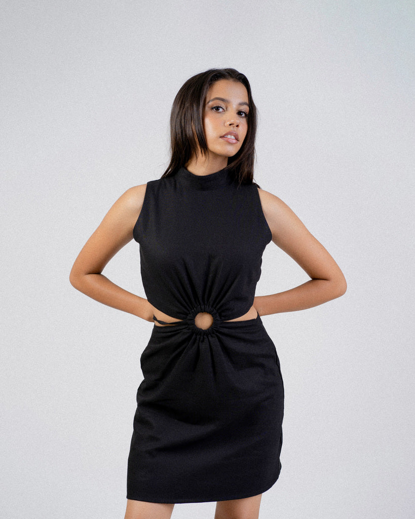 Rui Mini Dress - Black